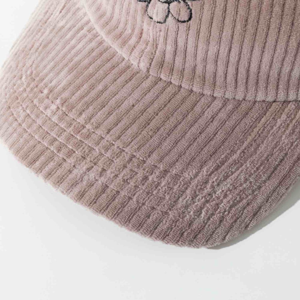 Кепка Ymkashix Velvet Face Flower пурпурная