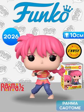 Фигурка Funko POP! Animation Ranma 1/2 Ranma w/Chase (2026) 86781 / Фигурка Фанко ПОП! по мотивам аниме "Ранма1/2", Ранма Саотоме (ЧЕЙЗ)