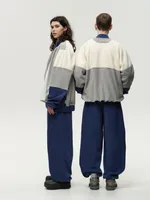 Толстовка One Two Zip-Up Grey-Navy Smoke