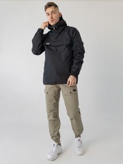 Анорак с боковым карманом Город Горький черный