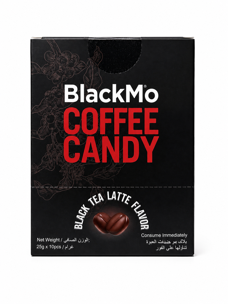 Карамель BlackMo Со вкусом чёрного чая и латте 250 г