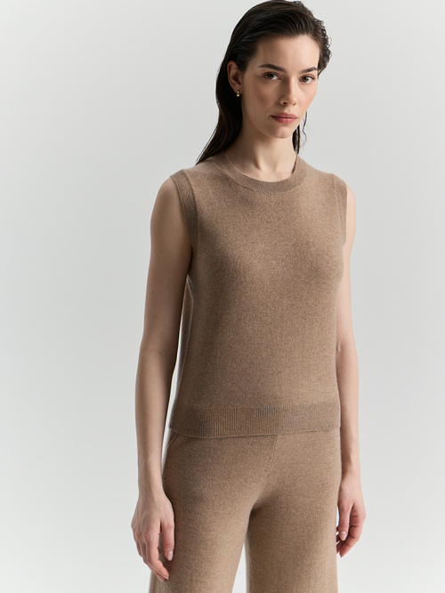 Кашемировый топ