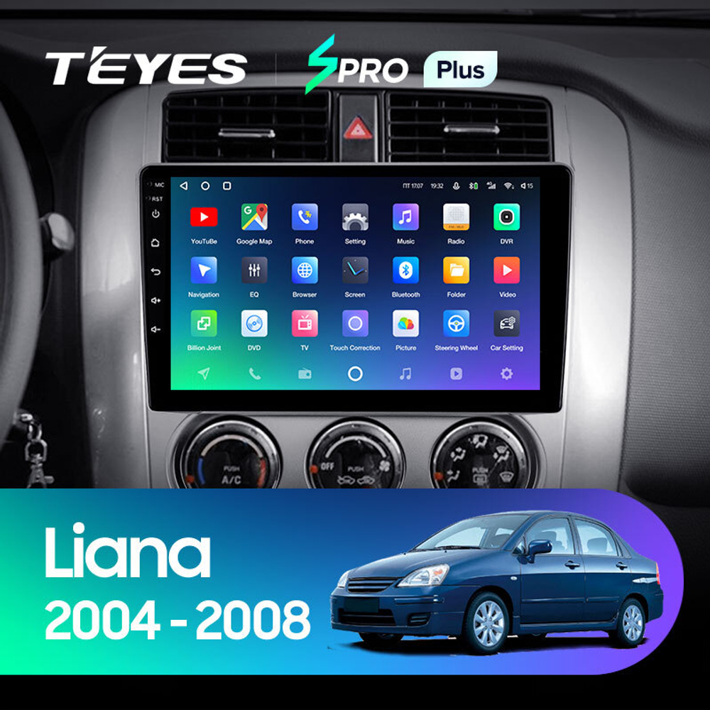 Teyes SPRO Plus 9" для Suzuki Liana 2004-2008