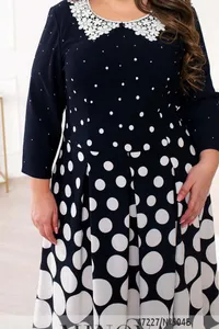 Платье 504Б-Синий Minova