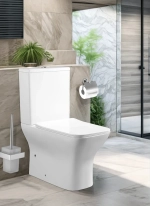 Унитаз ELLEROS напольный безободковый Ceruttispa CT10093 (620х360х800)
