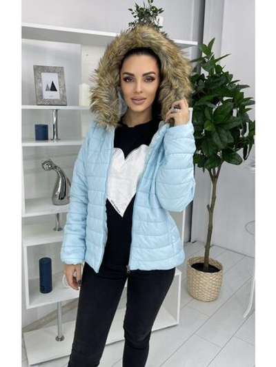 Куртка короткая с капюшоном