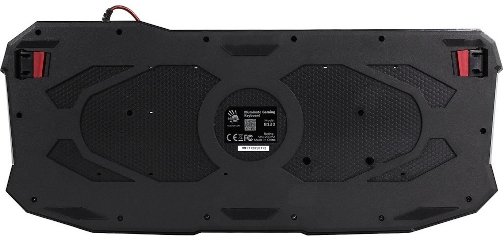 Клавиатура A4Tech Bloody B130 черный
