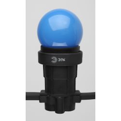 Лампа светодиодная ЭРА STD ERABL45-E27 1Вт шар синий для белт-лайт Е27