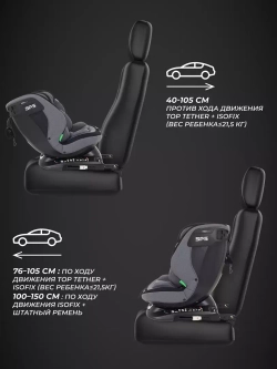 Автокресло MOWBaby UB616 "MOTION" isofix (40-150см)