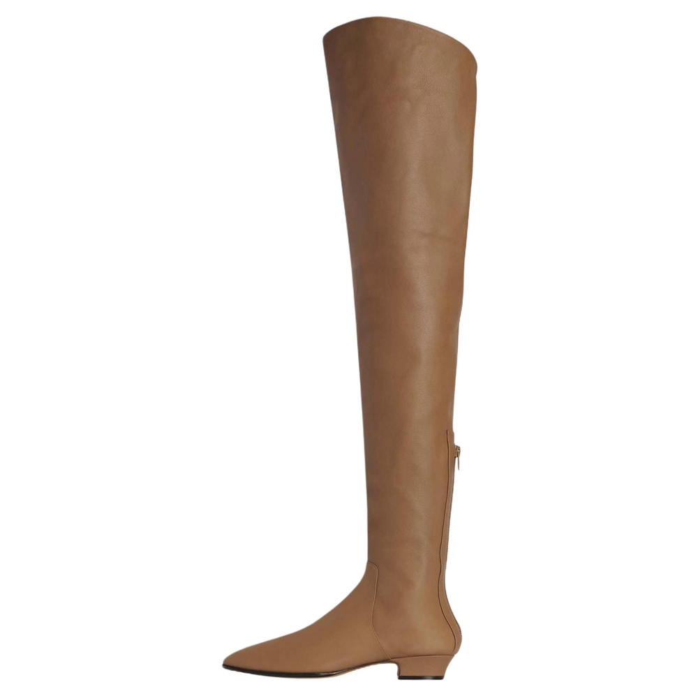 THE ROW Awar Over the knee Boots Women"s Tawny