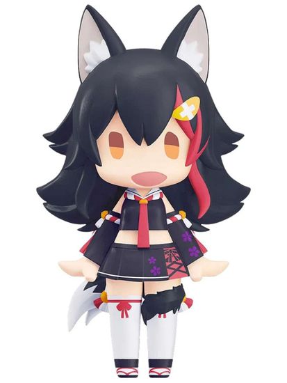 Фигурка Аниме HELLO! GOOD SMILE Hololive Ookami Mio 11см 4580590193086 / Фигурка по образу вертуальной блогерши "Хололайв", Ооками Мио