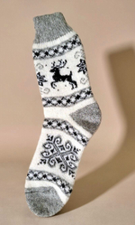 Тёплые зимние носки 1 пара, шерсть, размеры от 40 до 48