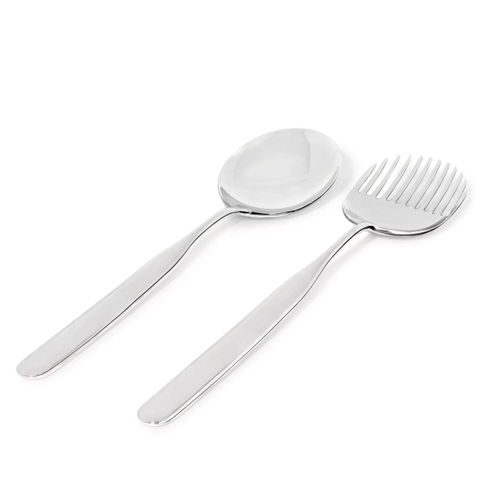 Alessi - Набор ложек для салата Collo-alto. / артикул   IS02/14  / GTIN 8003299390977