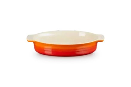Le Creuset - Форма для выпечки 28 см, овальная, с пламенем / артикул   61105280900006  / GTIN 630870277235