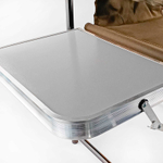 Кресло "Большой Улов" со столиком стальное