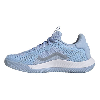 Женские теннисные кроссовки adidas SoleMatch Control Clay Court Shoe Women - Light Blue, White