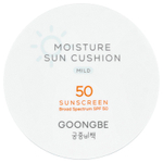 Goongbe, увлажняющий солнцезащитный крем, кушон, мягкое, SPF 50, 14 г (0,49 унции)