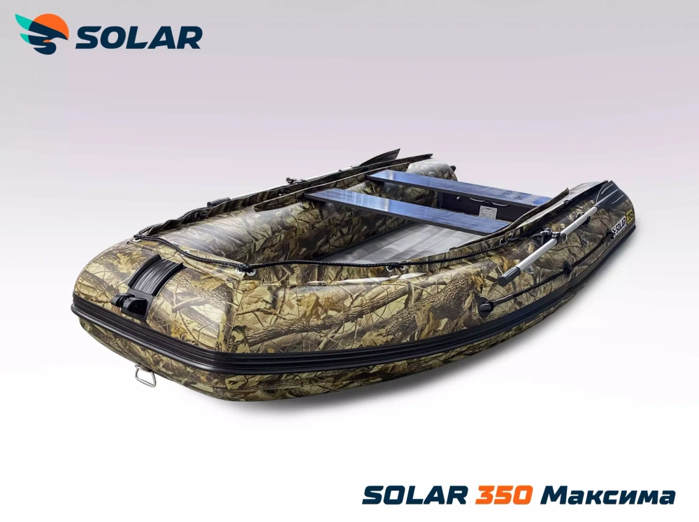 Лодка надувная моторная solar-350 к (максима)