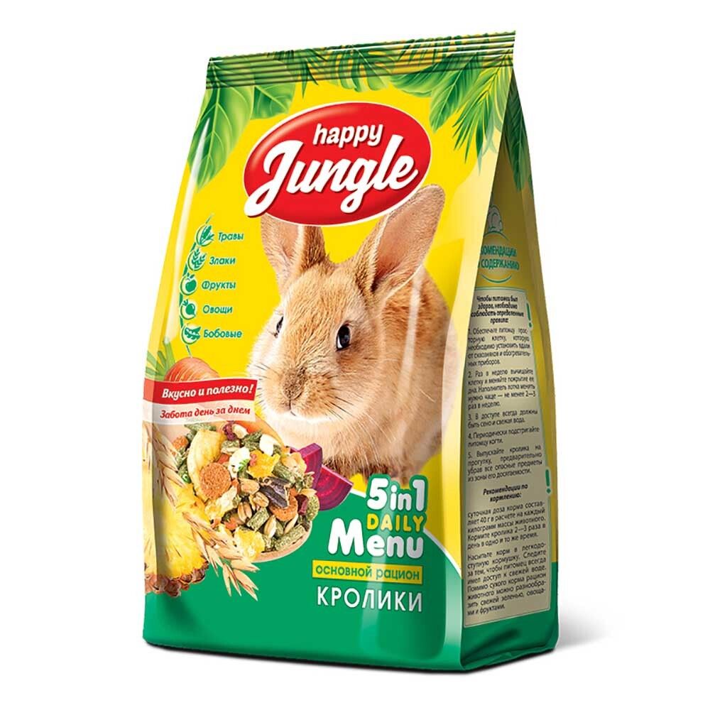 Happy Jungle Корм для кроликов 400г