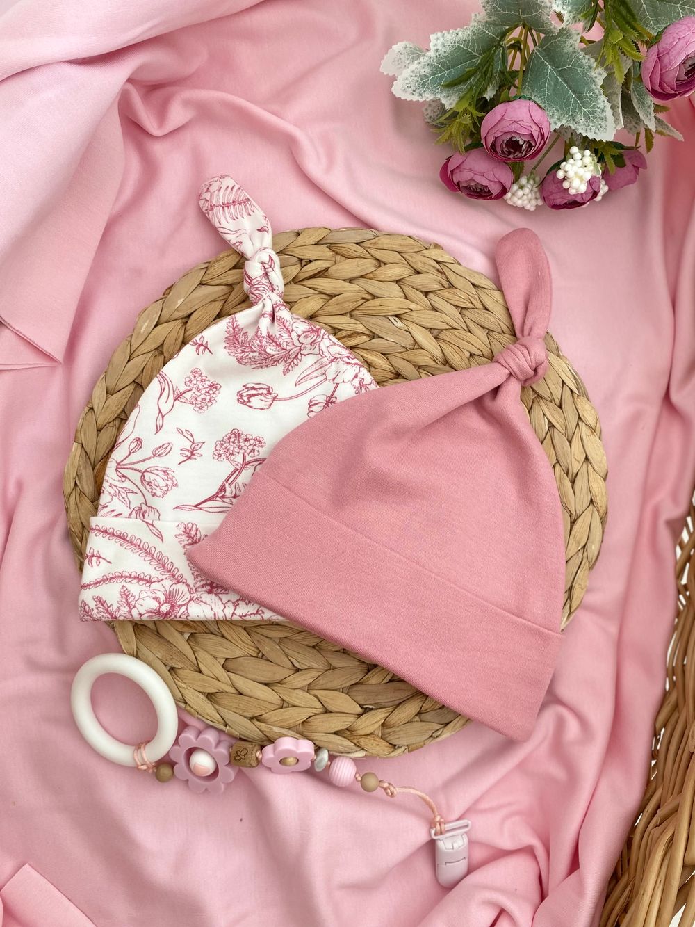 Шапочка "ЗЕФИРКА" (комплект 2 шт)