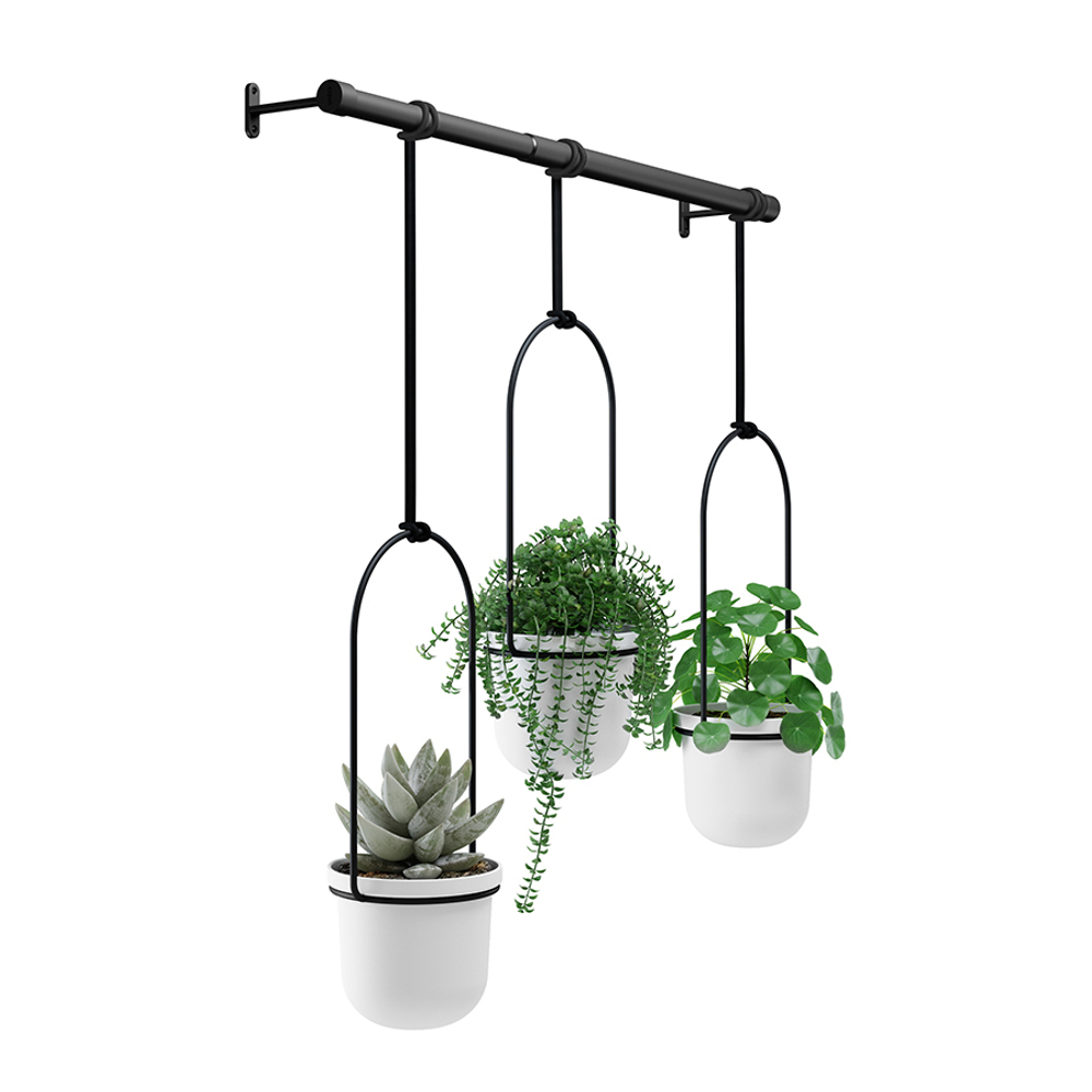 Дисплей с горшками для растений TRIFLORA подвесной, Umbra
