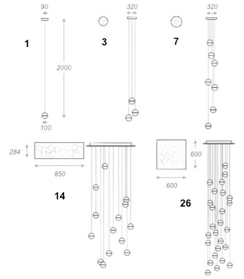 Подвесной светильник Imperium Loft 40,39 85101-22
