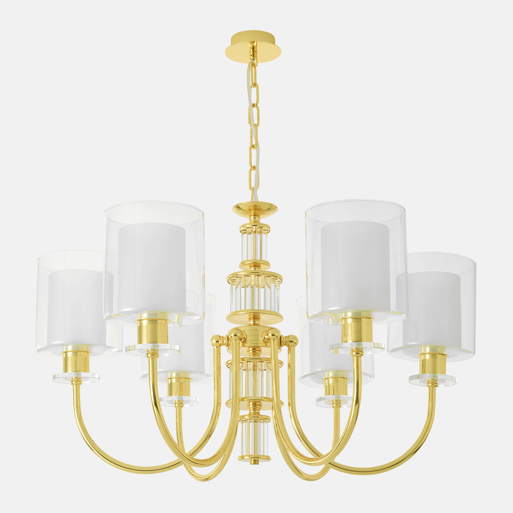 Люстра Crystal Lux ELENA SP6 GOLD