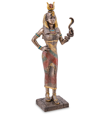 WS-1235 Статуэтка «Хатхор - древнеегипетская богиня неба, радости и любви»