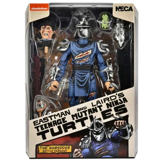 Фигурка Teenage Mutant Ninja Turtles Mirage Comics Battle Damaged Shredder 18см / Фигурка по мотивам франшизы "Черепашки-ниндзя", Шреддер