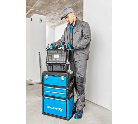 Полукомбинезон рабочий серый KALMIT Högert, арт. HT5K804