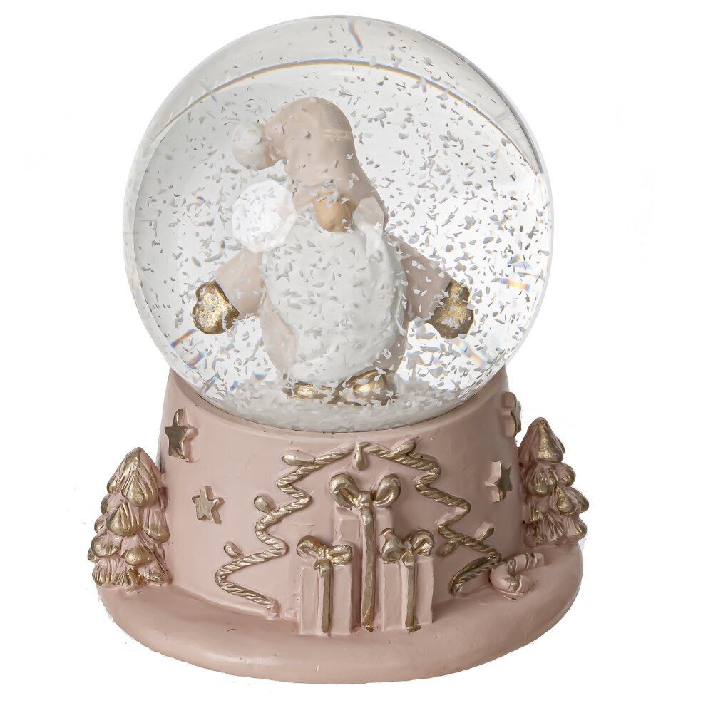 GAEM Фигурка декор в стекл шаре "Гном", D5 см, L5,5 W5 H6 см, 2в.