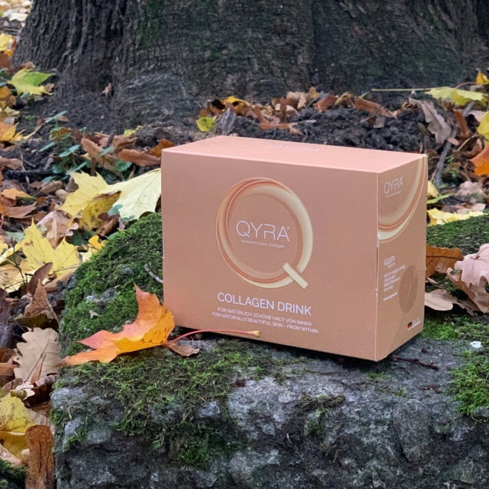 Питьевой коллаген QYRA  кюра с комплексом VERISOL / Collagen QYRA Intensive Care contains VERISOL 21шт по 25 мл германия