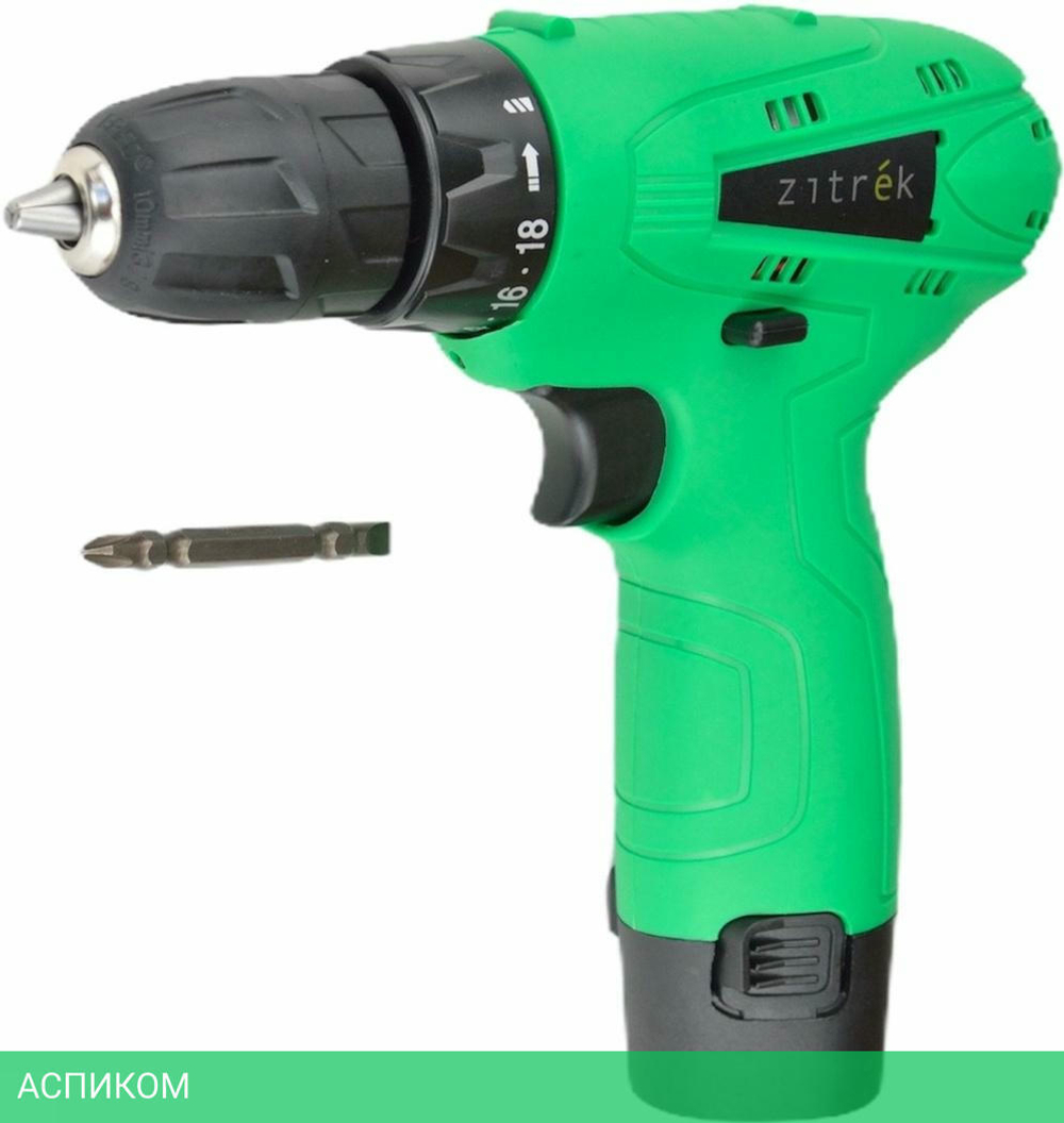 Дрель-шуруповерт Zitrek Green 12 (063-4071)