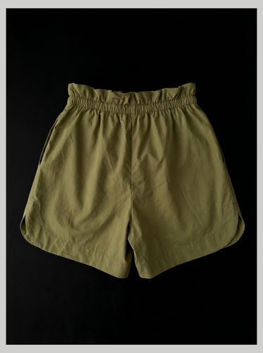 Свободные шорты из хлопка-поплина