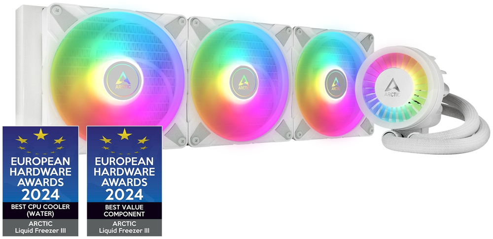 Arctic Liquid Freezer III - 420 A-RGB(White)