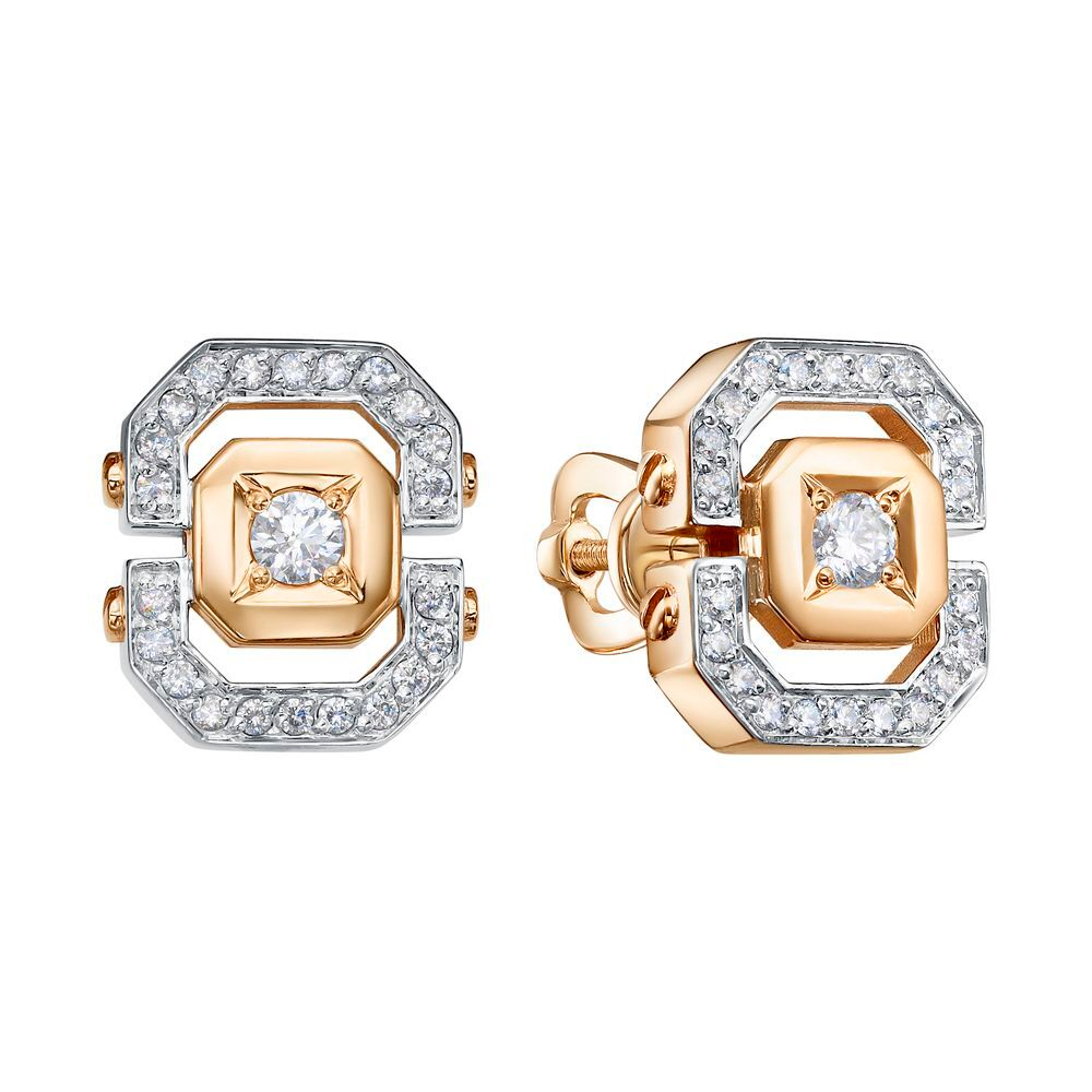 Серьги из золота 585 пробы