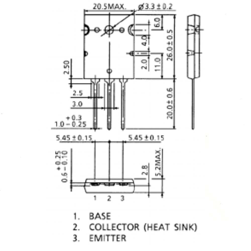 Транзистор TOSHIBA 2SA1943