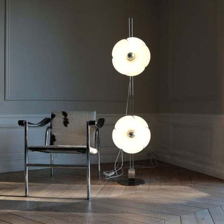 Floor design lamp Rare Flower by Olivier Mourgue