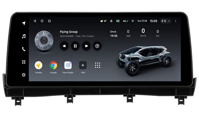Магнитола для Lexus RX300, RX350, RX450h 2019-2022 - Teyes LUX ONE монитор 12.3" 2K QLED на Android 10, Быстрая, CarPlay, 4G SIM-слот