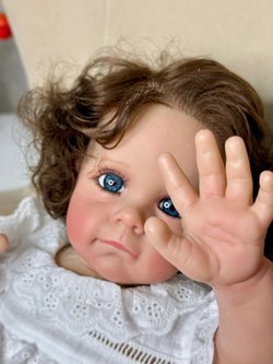 Кукла Реборн мягконабивная 60см (FA-596A1)