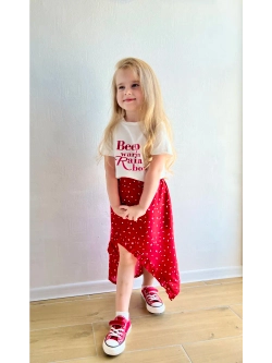 Костюм футболка с юбкой