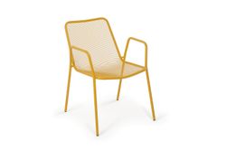 "Зевс" стул стальной, цвет желтый