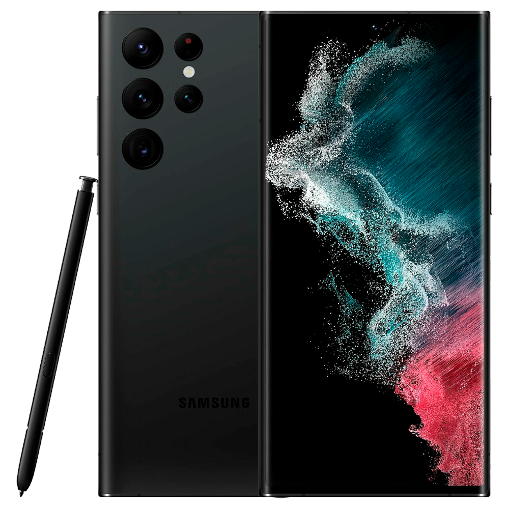 Смартфон Samsung Galaxy S22 Ultra 12/256GB, Black (Черный)