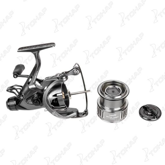 Катушка Byte carp 5000 CP 4+1 подшип + зап шпуля (HS-BC-5000-S) Helios