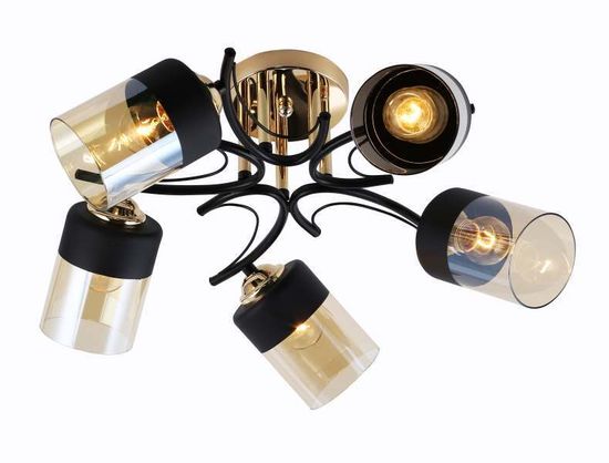 06771/5 GOLD+BLACK (2) Люстра (RL)