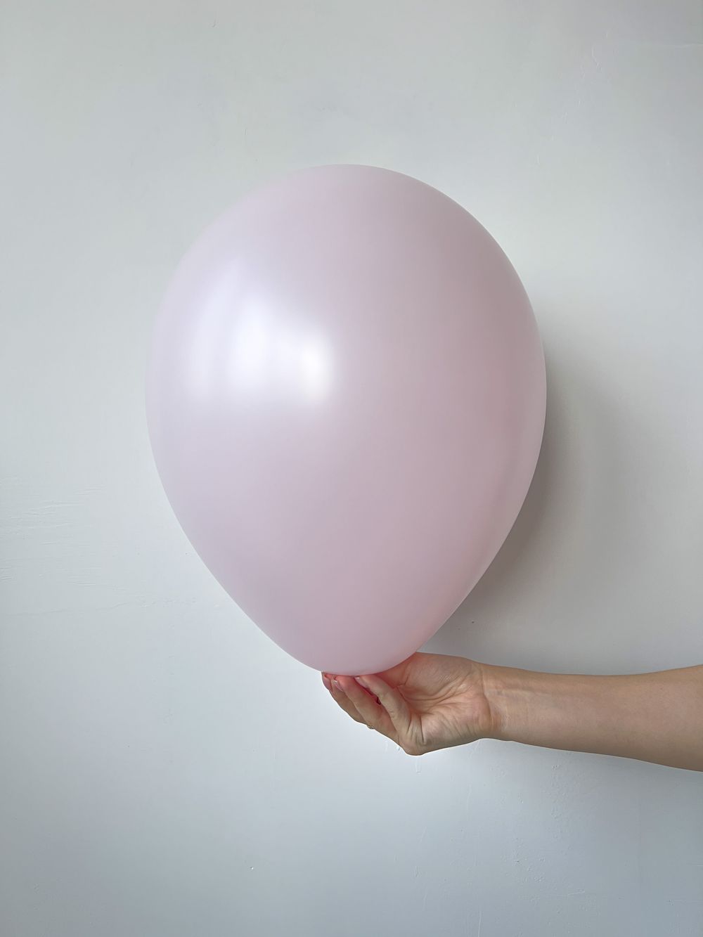 S Шар пастель 12'' / 30 см (609) нежно розовый матовый макарун (БГ-17) 
