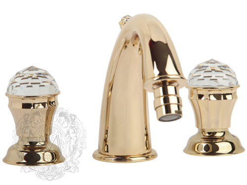 Смеситель для биде на 3 отв. Korona Swarovski ML.KRN-4725.DO