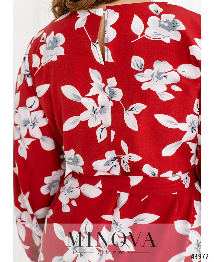 Платье 2232-красный Minova