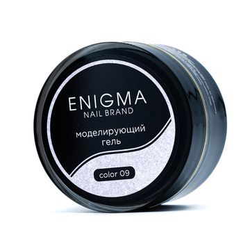 Гель для наращивания ENIGMA Builder Gel 09 с мелким шиммером, 50 мл.