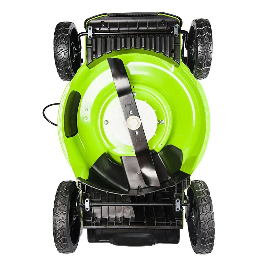 Аккумуляторная газонокосилка Greenworks GD60LM46HPK5 60В (1 x 5 Ач, ЗУ) нож 46 см, 2502807UG